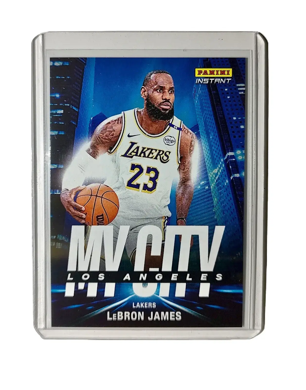 LeBron James 2024-25 Panini MyCity NBA #2 Basketball Card LA Lakers 1/268