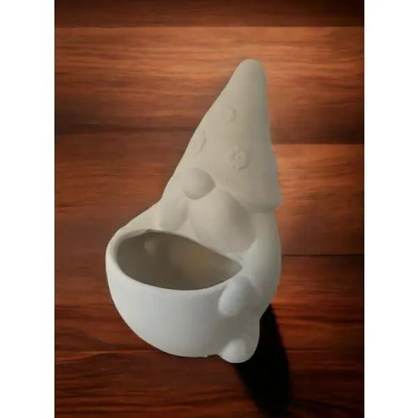Gnome with Flower Hat Planter