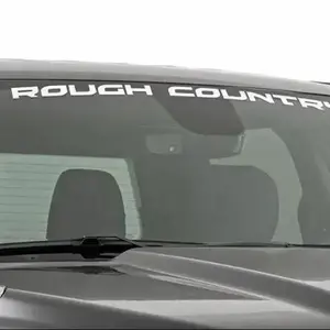 Rough Country Decal 2 Inch x 27 Inch | White