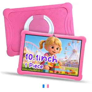 [New Gift Product] 10.1-inch Android tablet with anti-drop tablet case. Portable 5G WIFI Bluetooth dual-camera, high-definition IPS screen, with shockproof protective case, supports parental control, children's learning, online classes, games, Gift