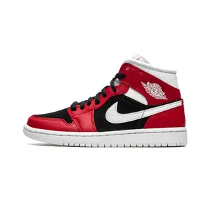 AIR JORDAN 1 MID WMNS "Gym Red / Black" BQ6472 601