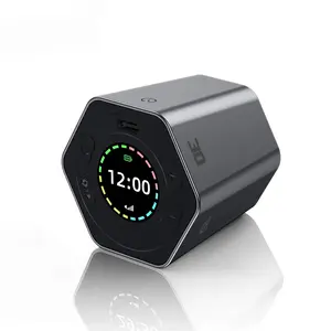 Pomodoro Timer Cube Productivity Timer with Silent Adjustable Sound Alert for ADHD Task Work Study 3 5 10 15 30min Custom Countdown Vibrant Color Display