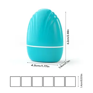 Square Roller Stamp with Dual Lines, Self-Inking Ink Handwriting Practice Seal, Ideal for Teachers & Parents Education Use, Office Supplies