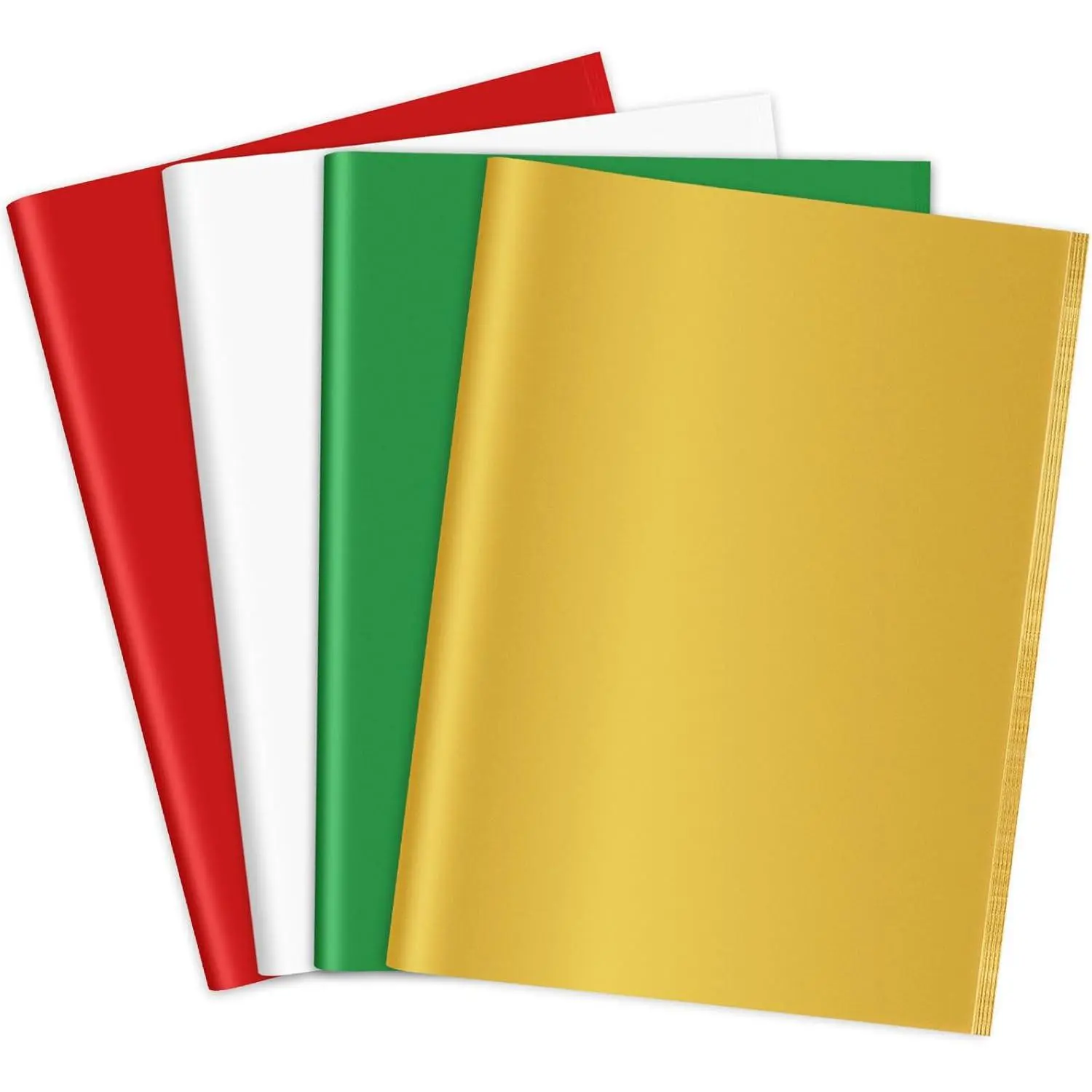 Red,Green,White,Gold