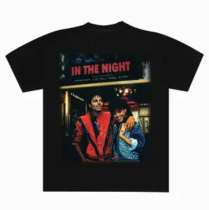 Comfort Colors Thrillers Vintage 90's Graphic Unisex Shirt, Michael Jackson Hiphop T-shirt, Y2K Comfort Color Tee, Retro Halloween 90s Casual Unisex T-Shirt