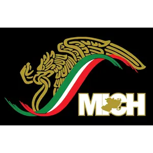 MICH Mexico escudo can window vinyl sticker. Decal Gobierno Eagle Michoacan