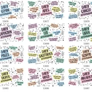 Horoscope UVDTF Wrap Bundle