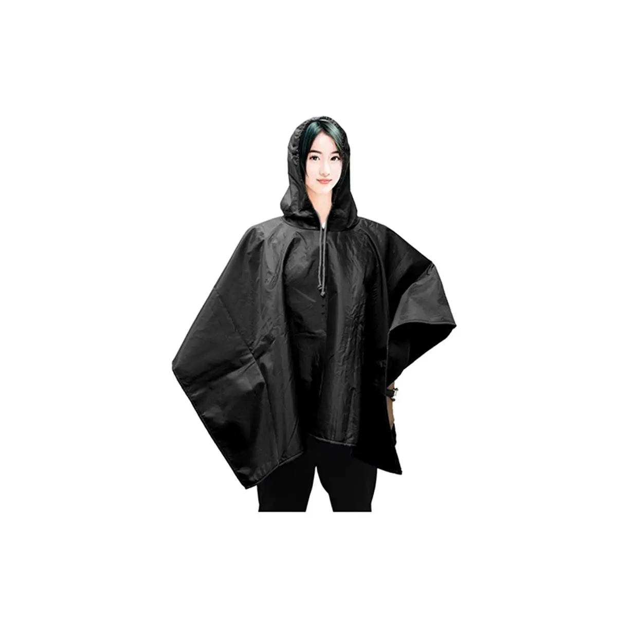 212 MAIN 4-in. Cozy Hooded Soft Fleece Blanket Throw - Nylon Shell, Waterproof Back, All-Season Outdoor Beach Blanket Use