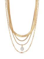 Clear Crystal with 18k Gold Plating