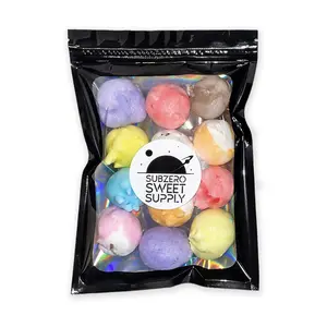 Freeze Dried Salt Water Taffy - 4.5" x 7" Bag, Candy Snack, Party Favor, Freeze Dried Taffy