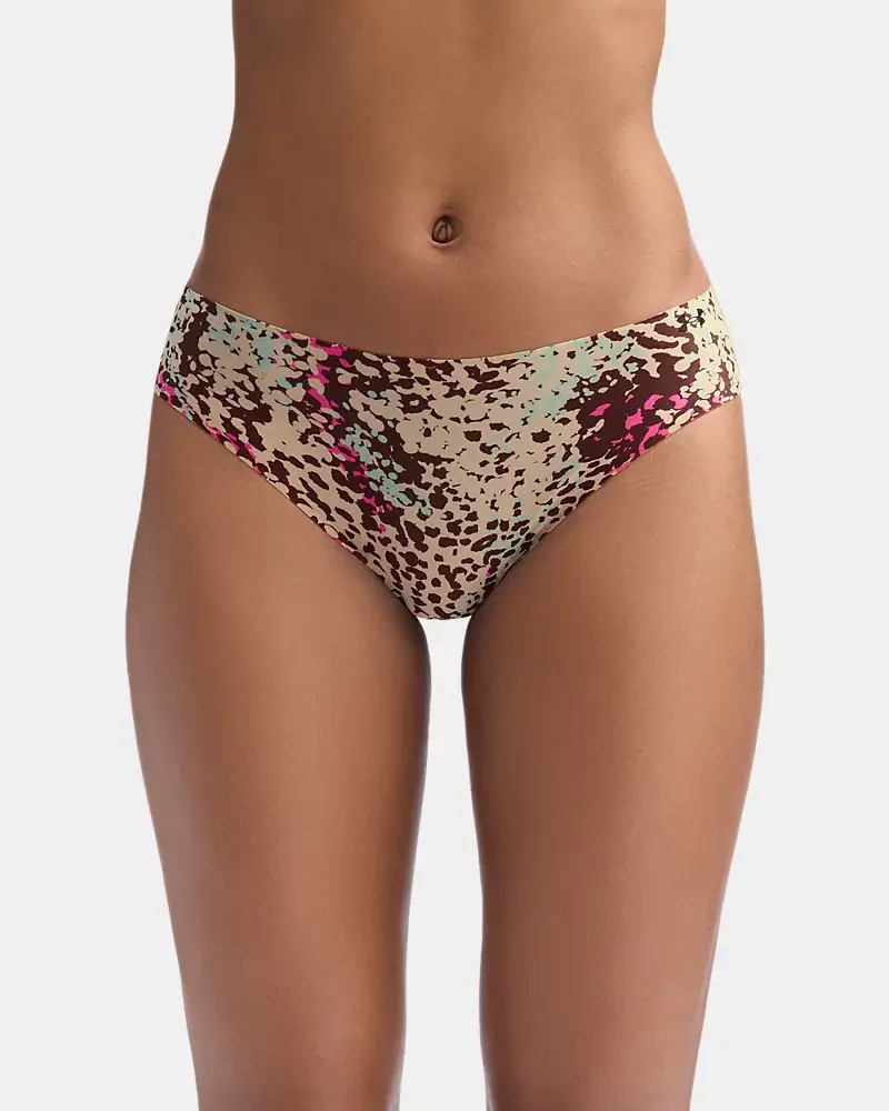 Under Armour Pure Stretch Printed Women's 3-Pack No Show Bikini