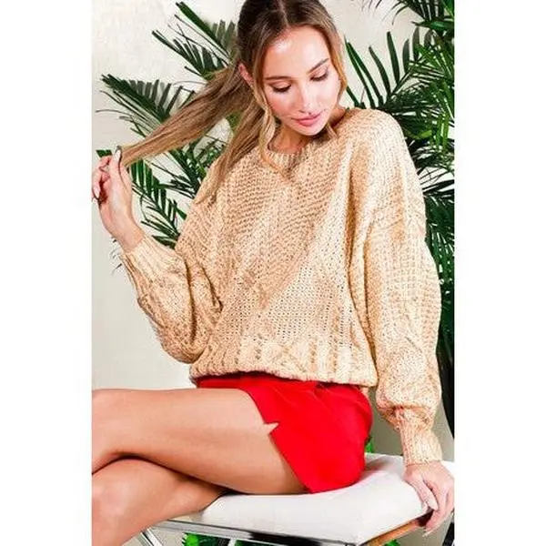 Gold Sweater