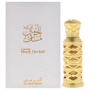 AL HARAMAIN Musk-Orchid Unisex Concentrated Perfume Oil, 0.37 oz