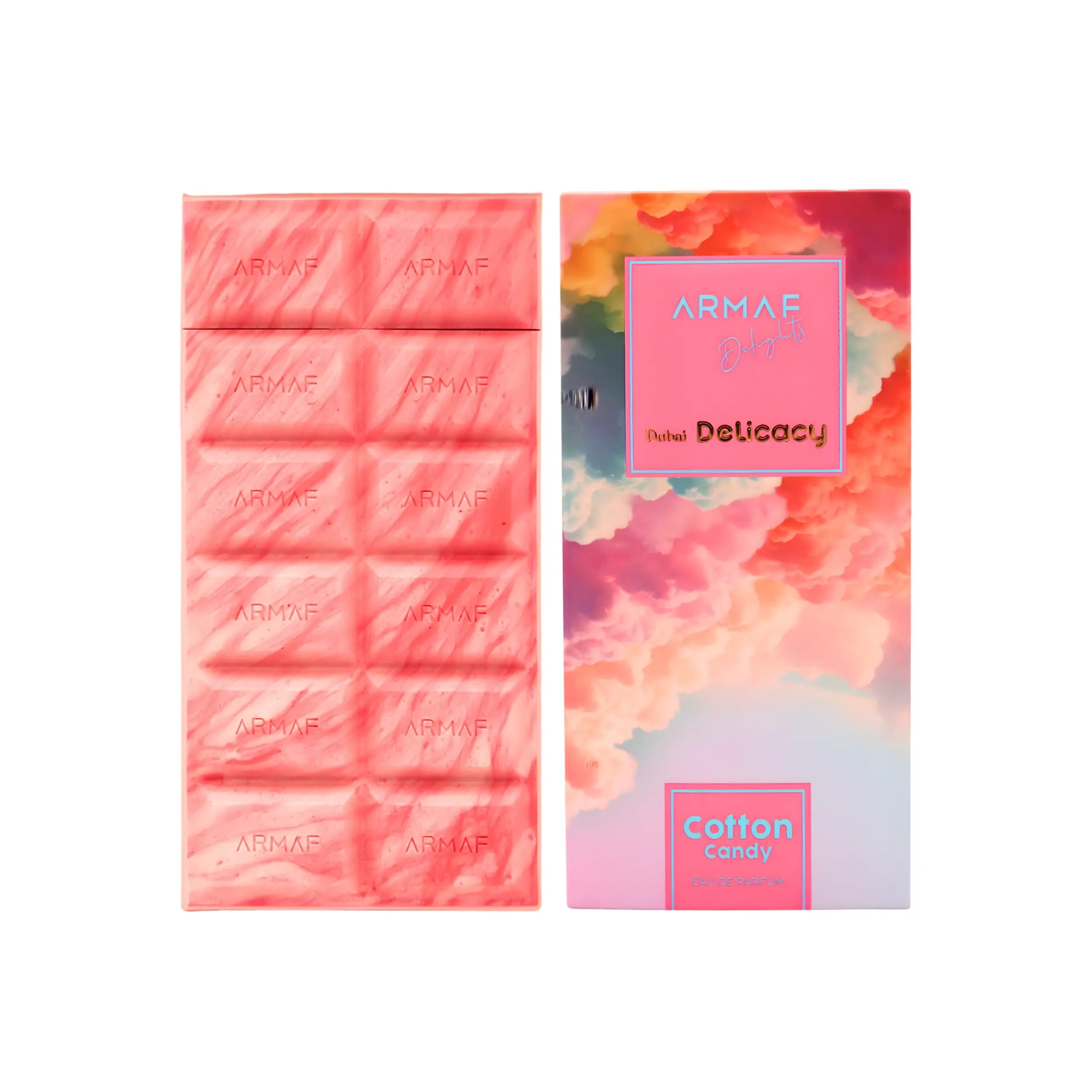 Armaf Delight Cotton Candy Women's Regular Edition EDP - 2.37 fl oz Liquid Gourmand Fragrance, Everyday Wear Scent with Fruity, Sweet, Caramel Notes (2-2.9 fl oz Single Item), Adults