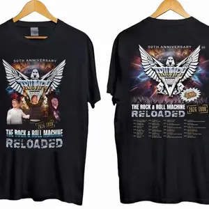 Triumph Band 50th Anniversary 2026 Tour T-Shirt 2 sided D