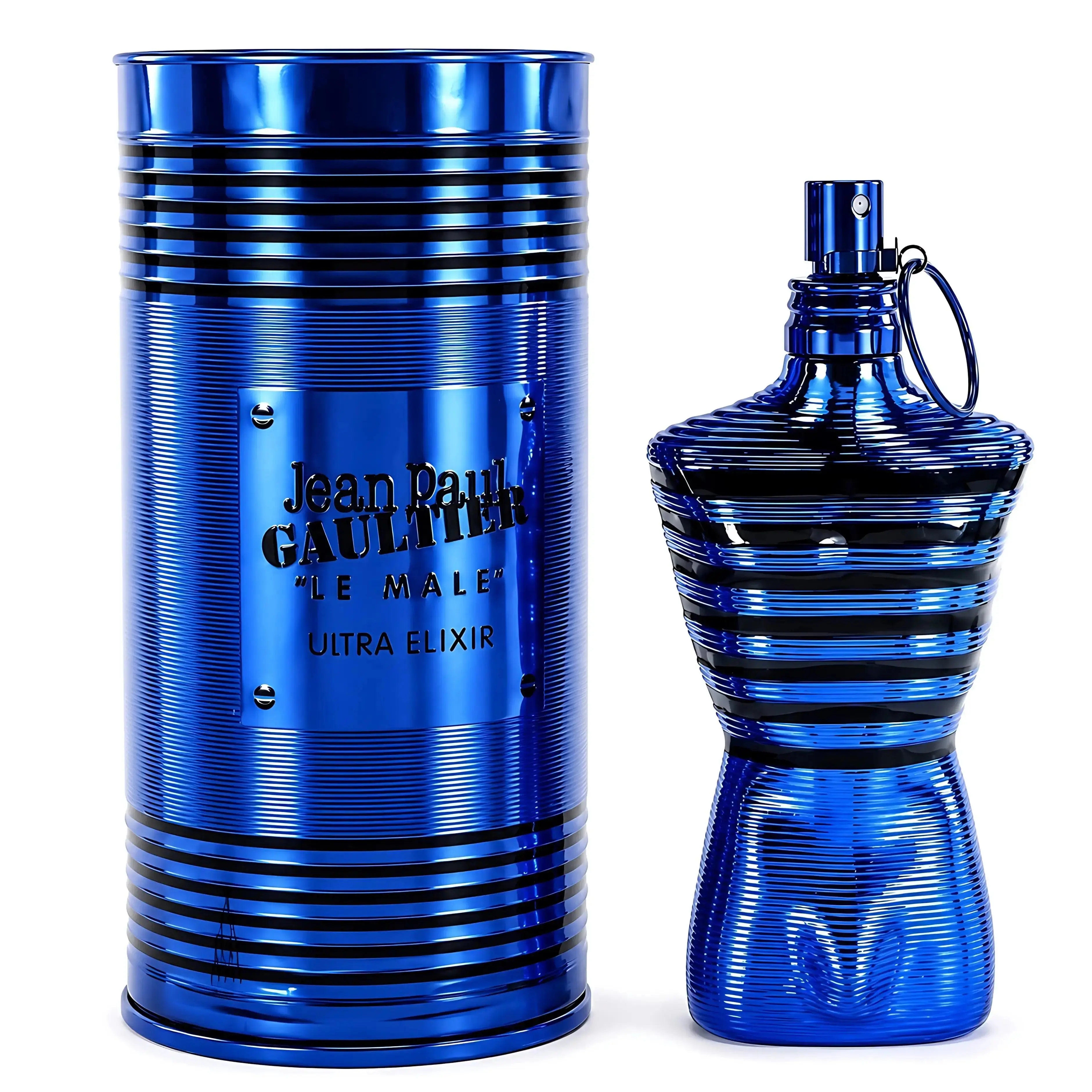 Jean Paul Gaultier Le Male Ultra Elixir Eau de Toilette, Amber Cedar Vanilla Fragrance for Men, 4.2 fl oz / 125 mL