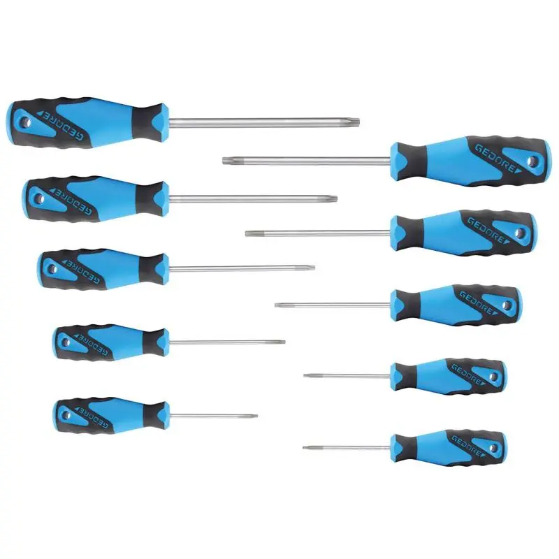 Gedore 1482335 3C-Screwdriver set 10 pcs TORX® T7-T40