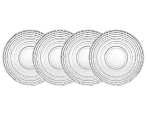 Godinger  10.5 in. Lumina Dinner Plates - Set of 4