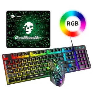 T6RGB Luminous Keyboard And Mouse Set - Kuiying