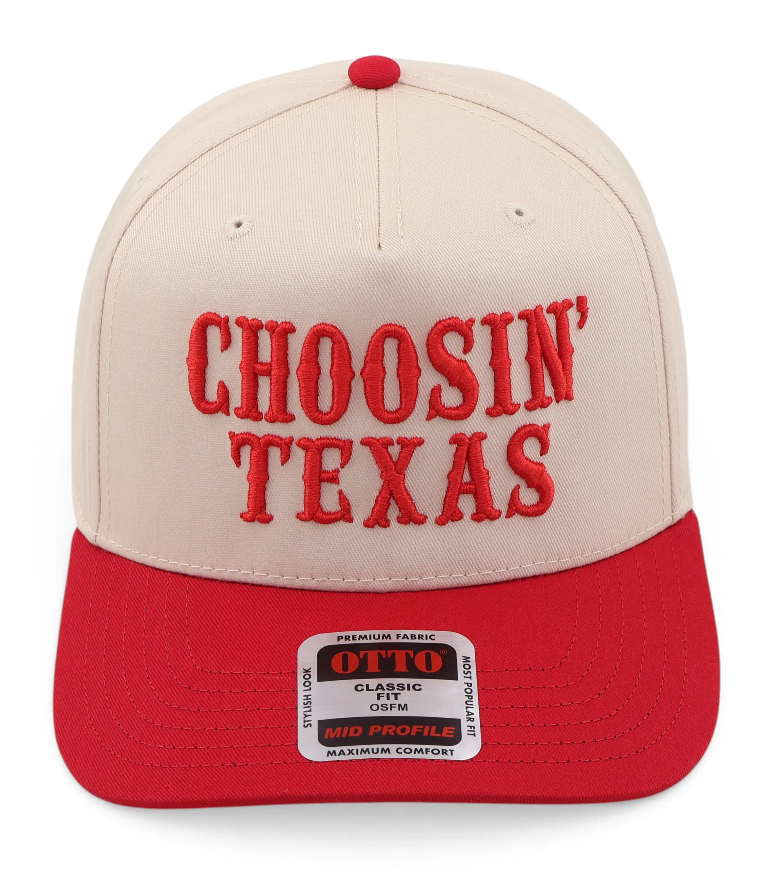Choosin' Texas Embroidered Hat