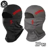 Musion Balaclava Mask Dollar 2pcs Hip Hop Printed Windproof Sunscreen Breathable Polyester Sports Hat Camping Outdoor Hat Balaclava Hats Breathable Windproof Headwear