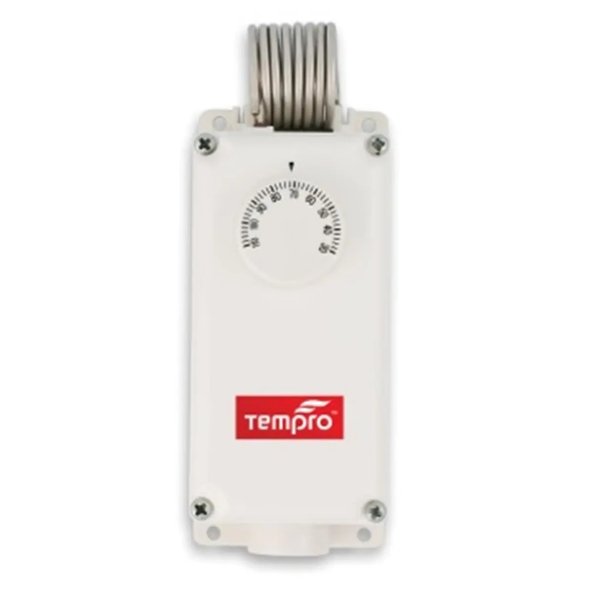 Tempro TP509 Line Voltage 30 To 110 Degree F 2 Stage SPDT & SPDT Thermostat, Heat/Cool, Ul Certified