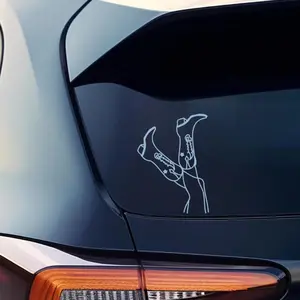 Cowgirl Boot Decal, Western Car Decal, Vinyl Decal, Laptop Decal Car Decals For Women, Car Stickers