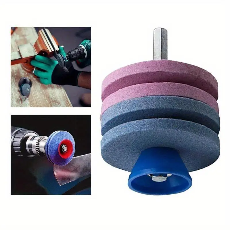 Garden Tools Fastest Knife Sharpener Blade Universal Grinding Rotary Drill Cutter Lawnmower Knife Sharpener