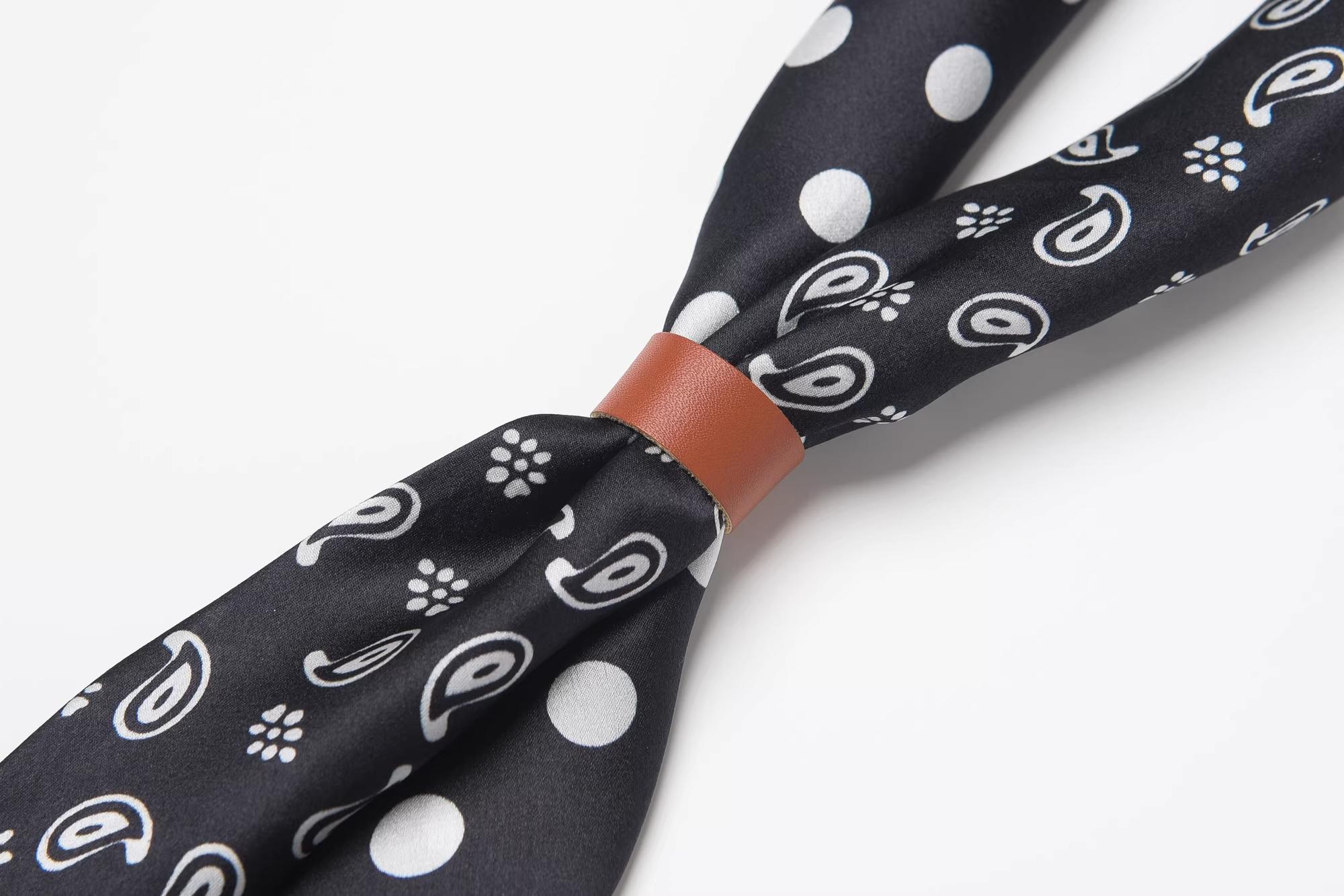 Hair Scarf 100% Mulberry Silk Head Scarf Paisley Scarf Set – Vintage Square Scarf with Tie, Outfit Upgrade Cityboy Style Shirt Necktie, Soft Small Necktie Trending Now