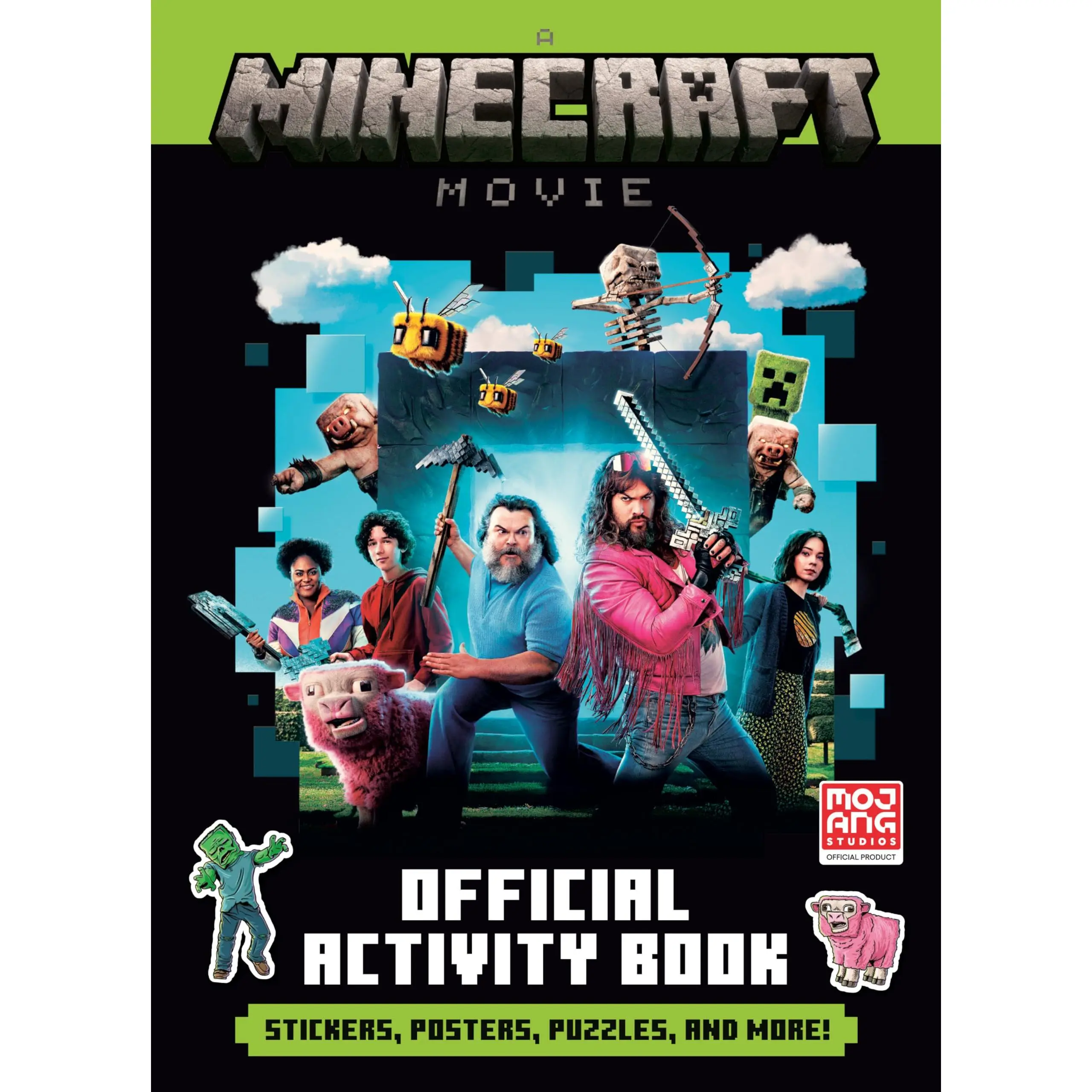 A Minecraft Movie Official Activity Book -- Random House - Paperback