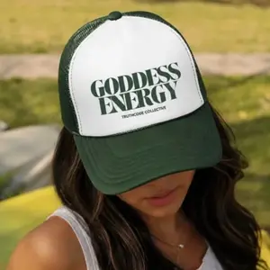 “GODDESS ENERGY” Trucker Hat, Feminine Power Cap, Divine Feminine Hat, Empowerment Style, Spiritual Aesthetic