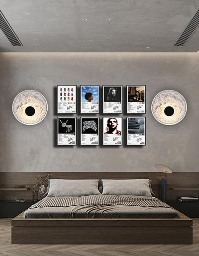 Drake Poster 8-Piece Set Canva Album Unframed Set Poster- 8x12IN