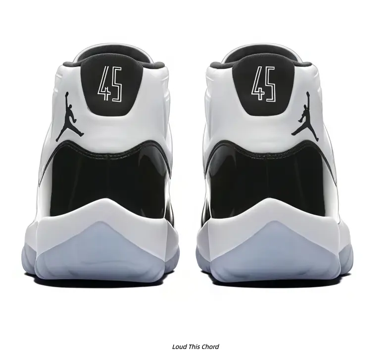 White Black Two-Tone Glossy Patent Leather High Top Retro Basketball Sneakers Men Women Number Print Flat Rebound Foam Midsole Transparent Light Blue Non Slip Rubber Outsole Minimalist Street Fashion Casual Shoes