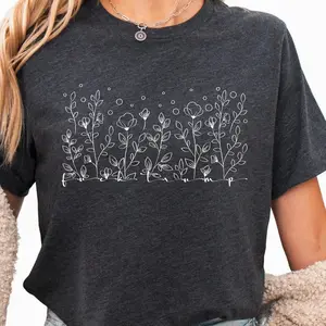 Subtle Anti Trump Flower Shirt FDT Shirt Anti Maga Shirt Political Shirt Social Justice Immigrent Rights Subtle Feminist Shirt Feminist Gift