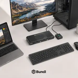 8K60 2×1 USB-C / DisplayPort KVM Switch