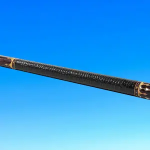 EVO CROWN POOL CUE - ANCIENT OAK - LEATHER WRAP