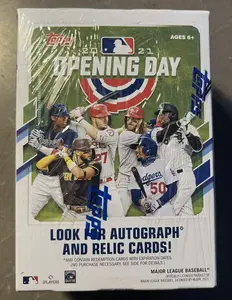 2021 Topps Opening Day Baseball Blaster Box