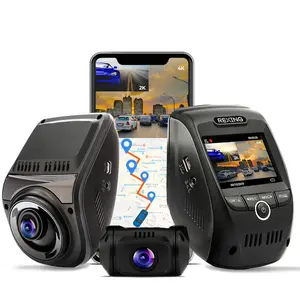 Rexing V1P Max 4K UHD Dual Channel Dash Cam 4K 3840×2160 Front + 2K Rear with Wi-Fi and GPS