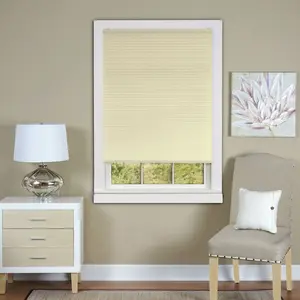 Achim Importing CSCO45AL04 45 x 64 in. Cordless Honeycomb Cellular Pleated Shade, Alabaster