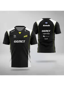 Future Is Black FURIA Team Uniform Men's Clothing '24 Season Sports T-shirt Men Esport Fallen KSCERATO Name Print Game Jersey