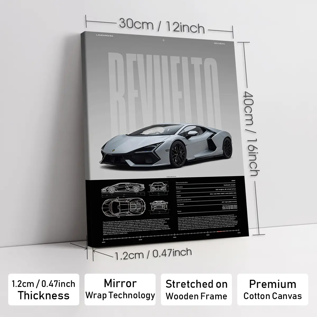 12X16inch(Framed)-F1