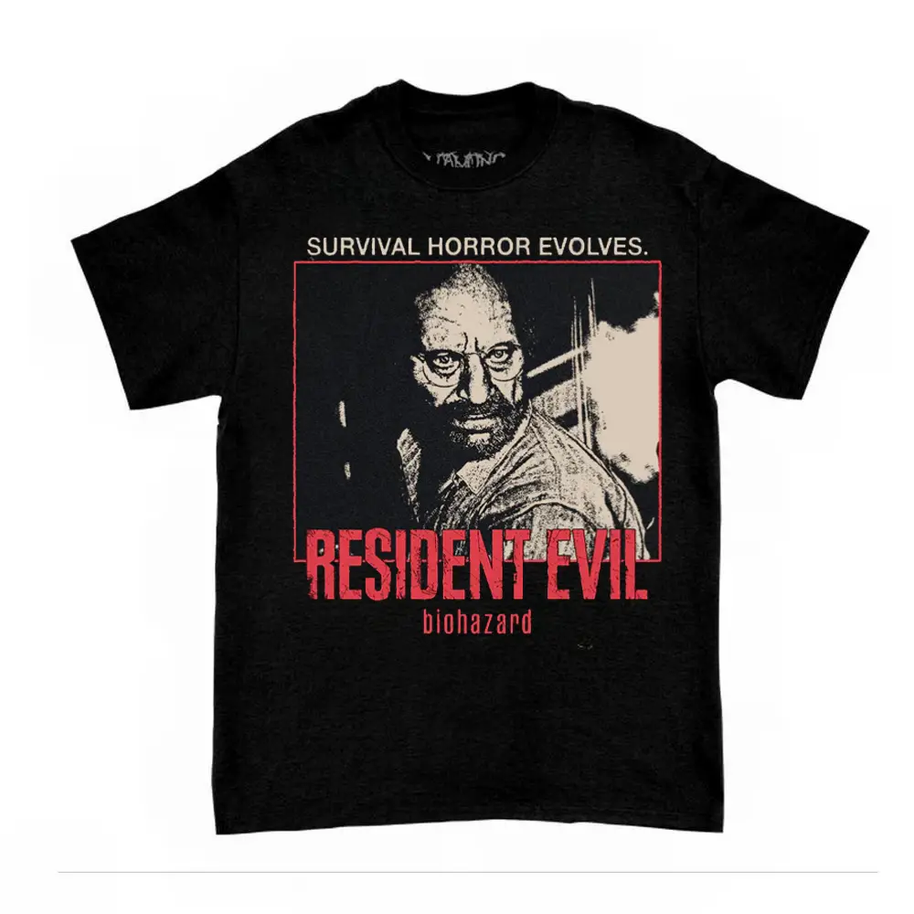 Resident Evil 7 Biohazard T-Shirt, Survival Horror Graphic Tee, Ethan Winters Game Shirt, Retro Capcom Gamer Gift, Gift for Men, Gift for Women, Crew Neck T-shirt, Trending T-shirt