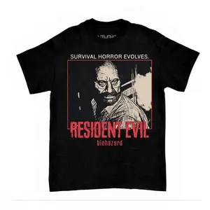 Resident Evil 7 Biohazard T-Shirt, Survival Horror Graphic Tee, Ethan Winters Game Shirt, Retro Capcom Gamer Gift, Gift for Men, Gift for Women, Crew Neck T-shirt, Trending T-shirt