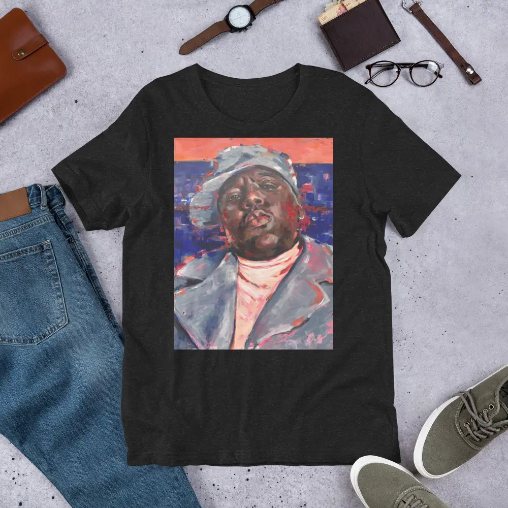 Biggie Smalls Custom Art Unisex t-shirt