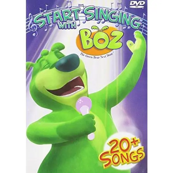 Used Book - Start Singing with BOZ, Religious Gospel DVD with 20+ Songs for Children, English