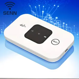 SENN  Long Battery Life Portable WiFi - SIM Plug-in card wifiMini Design 12H+ Continuous Use 4G LTE Hotspot, Power Bank Function, for All Day Internet On The Go