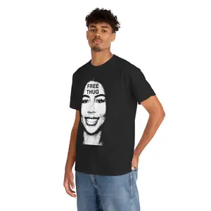 FREE THUG GRAPHIC T-SHIRT