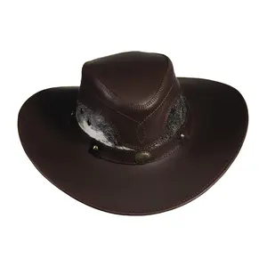 Cuero Leather Hat
