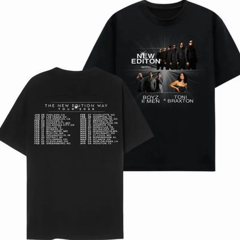new edition graphic tee - TikTok Shop