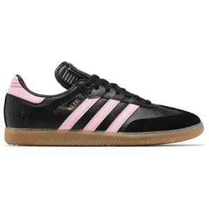 adidas Samba Messi Black Gold Metallic JP7845 Men's Fashion Shoes New